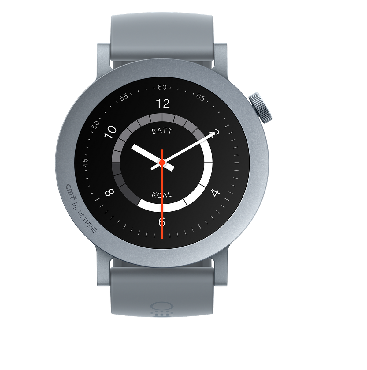 CMF Watch Pro 2 in Ash Grey, front view