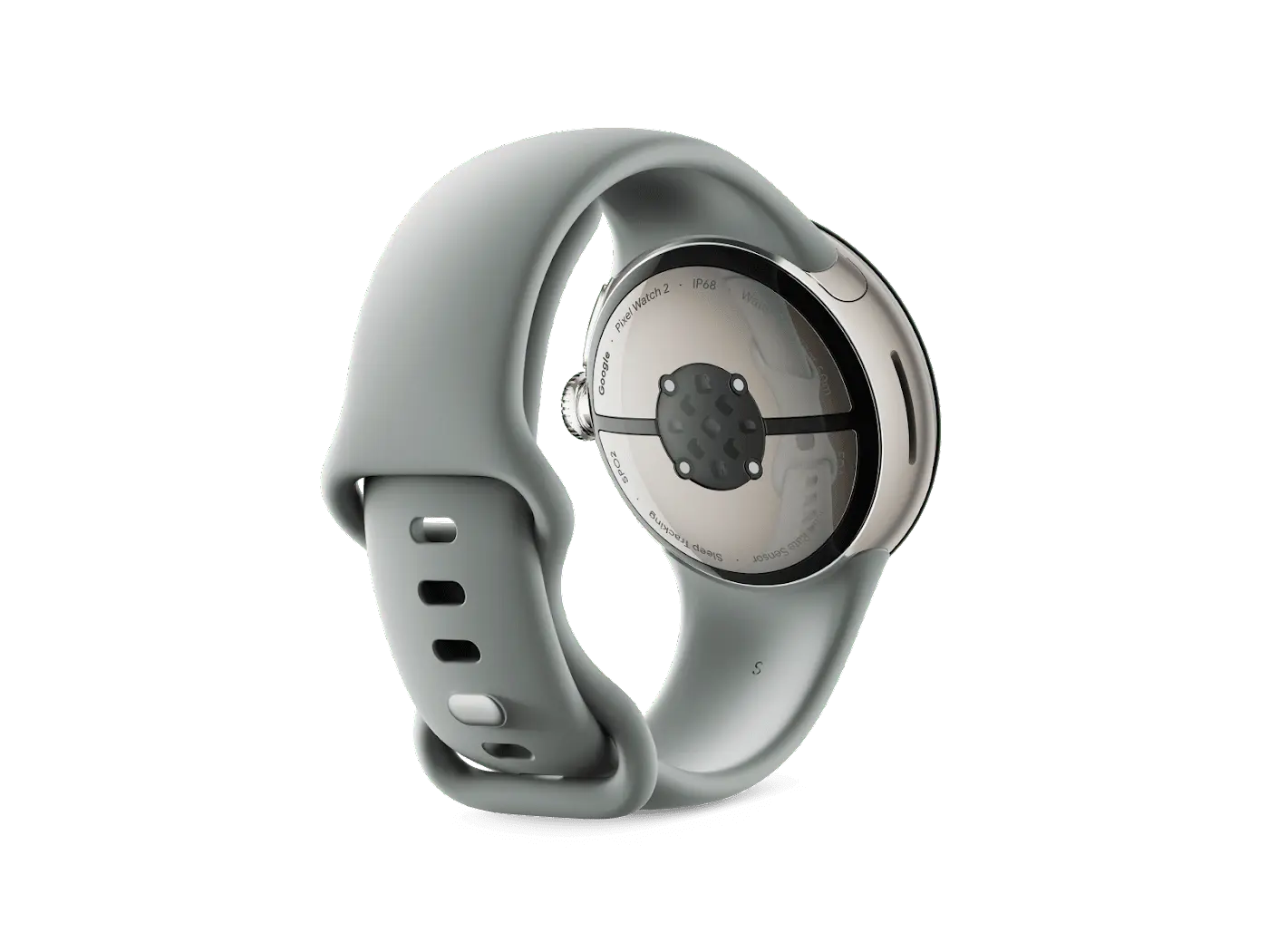 Google Pixel Watch 2-Color: Polished Silver / Bay-Connectivity: LTE--Ennap.com