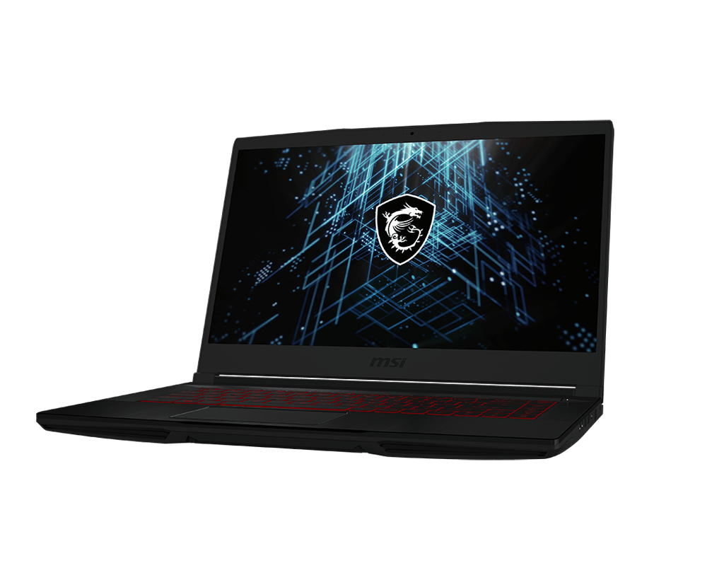 MSI GF63 Thin 11SC Gaming Laptop - Intel Core i5-11400H, 8GB, 512GB, NVIDIA GTX 1650 4GB, 15.6-inch FHD 144Hz, Dos