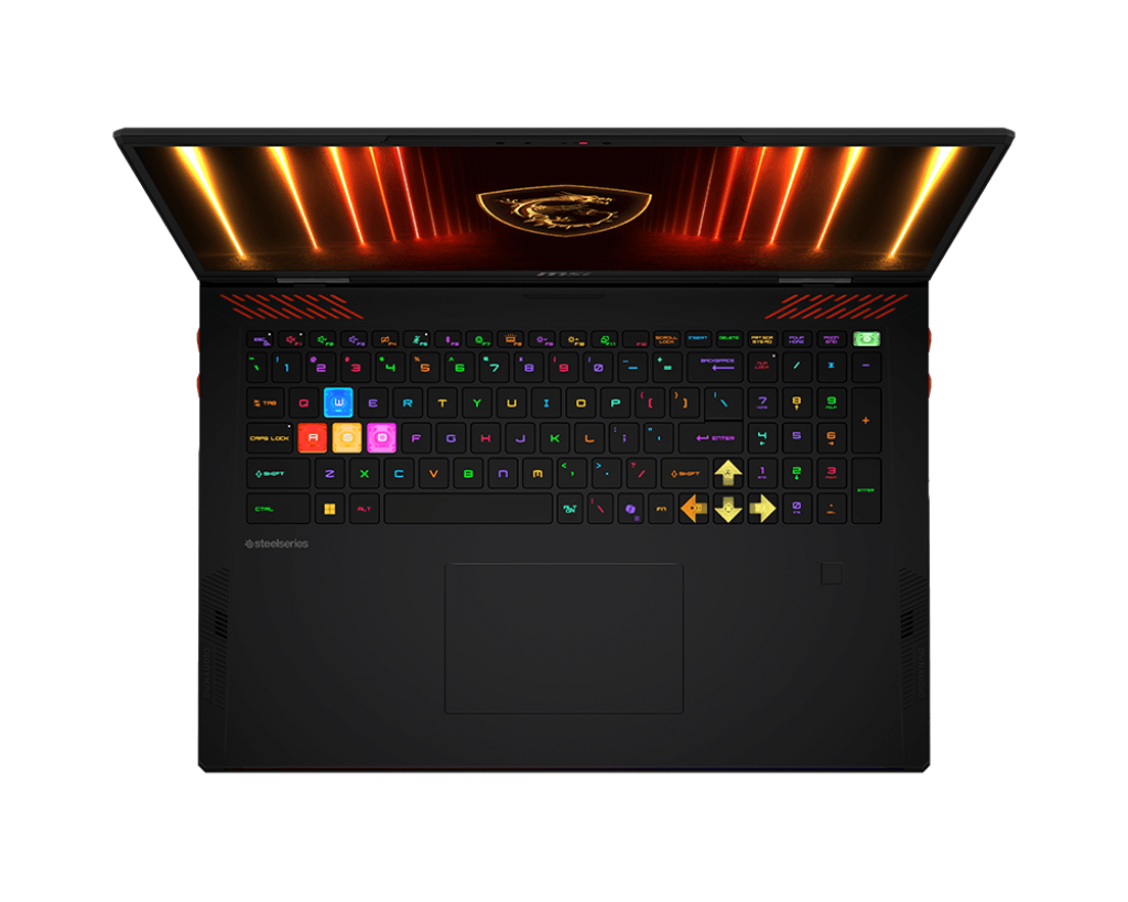 MSI Raider 18 HX AI A2XWJG Gaming Laptop - Intel Core Ultra 9 285HX, 64GB DDR, 2TB SSD, NVIDIA RTX 5090 24GB, 18-inch UHD+ 120Hz, Win11 - Titan Gaming Backpack, 2Years Warranty