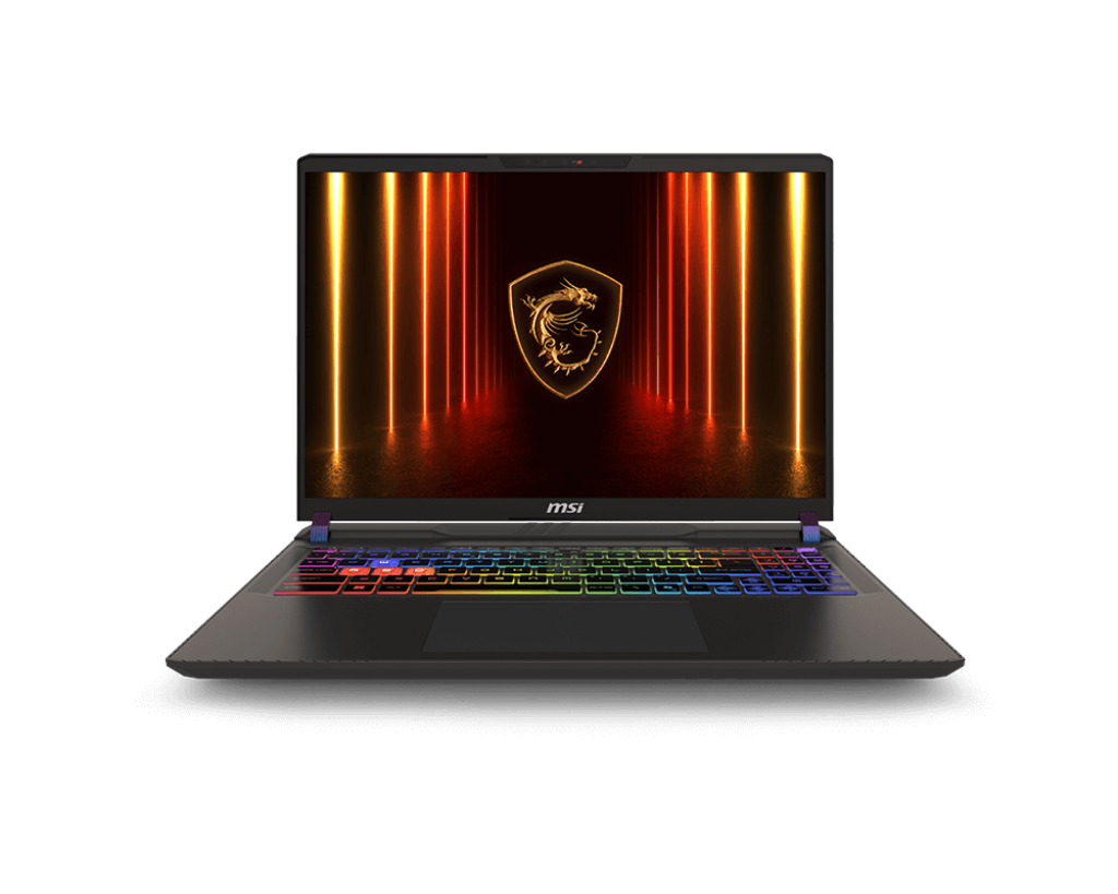 MSI Vector 16 HX AI A2XWHG Gaming Laptop - Intel Core Ultra 9 275HX, 32GB DDR5, 1TB SSD, NVIDIA RTX 5070 Ti 12GB, 16-inch QHD+ 240Hz, Win11 - Titan Gaming Backpack, 2Years Warranty