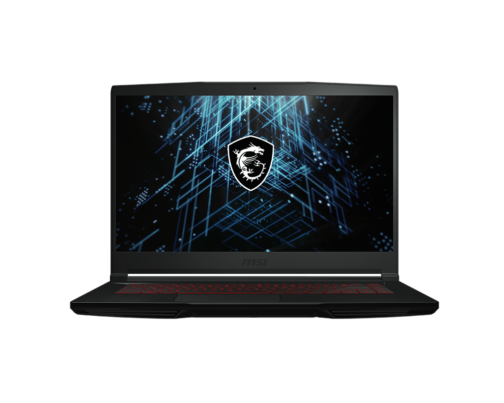 MSI GF63 Thin 11SC Gaming Laptop - Intel Core i5-11400H, 8GB, 512GB, NVIDIA GTX 1650 4GB, 15.6-inch FHD 144Hz, Dos