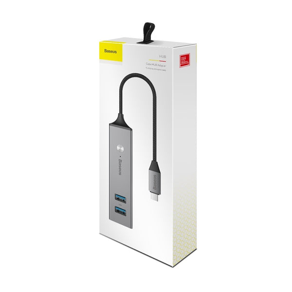 Baseus Cube HUB Adapter Type-C to USB3.0*3 + USB2.0*2----Ennap.com