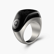 iQibla Zikr Jood Pro Smart Ring - iQibla Zikr Jood Pro Smart Ring - Free Size(18mm & 20mm & 22mm) / Titanium / Includes 9 rings in 3 colors Ennap.com
