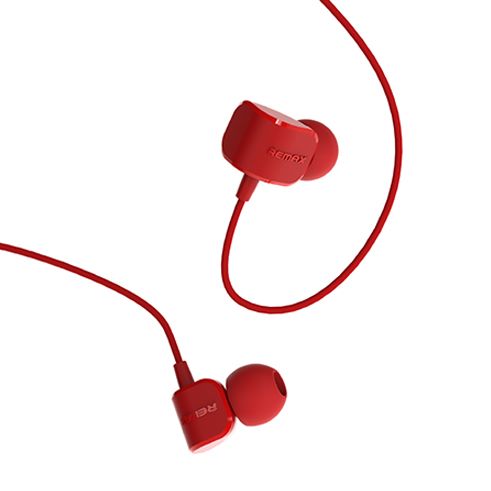 REMAX RM-502 Crazy Robot In-Ear Wired Earphone-Color: Red---Ennap.com