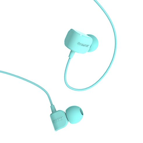 REMAX RM-502 Crazy Robot In-Ear Wired Earphone-Color: Blue---Ennap.com