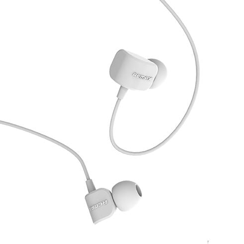 REMAX RM-502 Crazy Robot In-Ear Wired Earphone-Color: White---Ennap.com