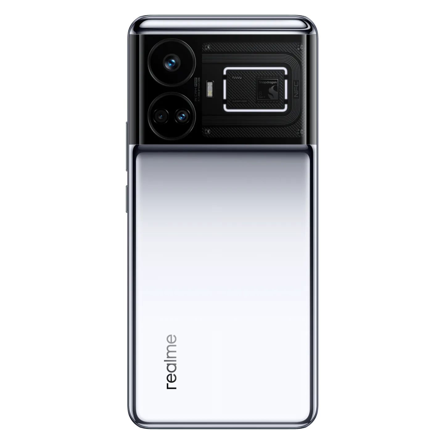 realme GT5 Dual SIM 5G-Color: Sliver-Storage Capacity: 24GB RAM + 1TB--Ennap.com