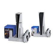 DOBE Game Multi-Function Cooling Charging Stand for PlayStation 5, PlayStation 5 New Console - DOBE Game Multi-Function Cooling Charging Stand for PlayStation 5, PlayStation 5 New Console - Default Title Ennap.com