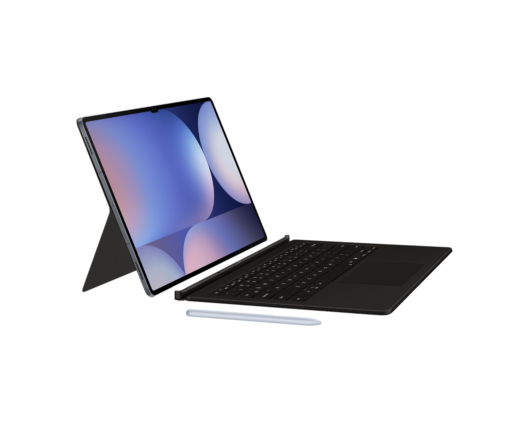 Samsung Galaxy Tab Book Cover Keyboard - AI Key with TouchPad for S9 Ultra, S10 Ultra