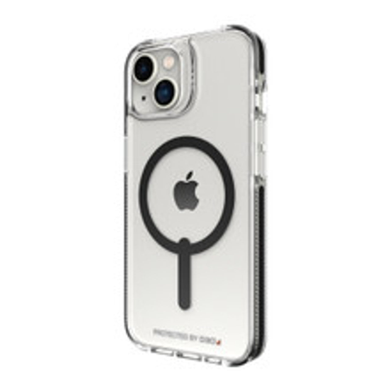 Gear4 Santa Cruz Snap Clear Case Back Cover for iPhone 14 - MagSafe Compatible - Gear4 Santa Cruz Snap Clear Case Back Cover for iPhone 14 - MagSafe Compatible - Black Ennap.com