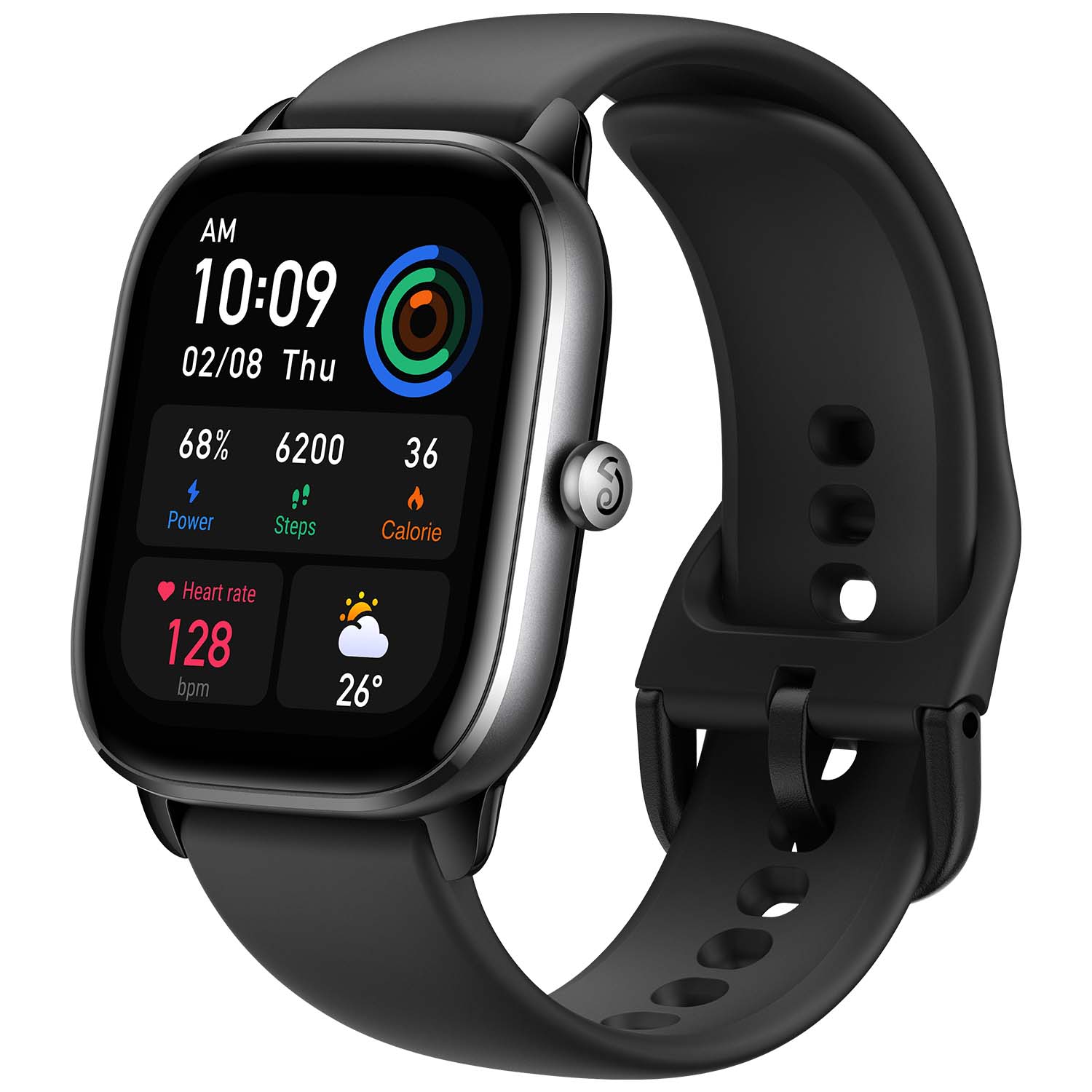 Amazfit GTS 4 Mini SmartWatch - Amazfit GTS 4 Mini SmartWatch - Midnight Black Ennap.com