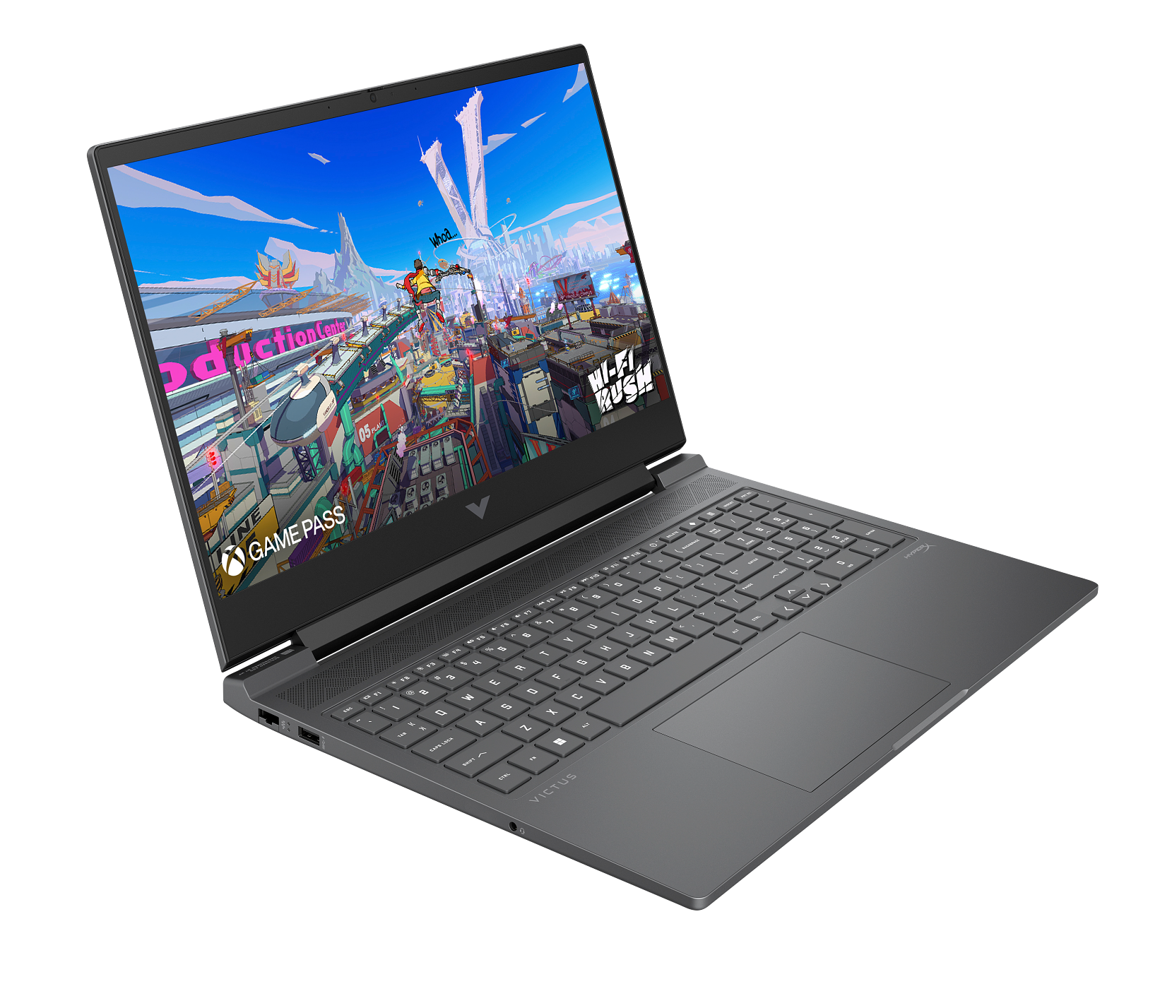 HP Victus 16-r1066ne Gaming Laptop - Intel Core i5-14450HX, 16GB DDR5, 1TB SSD, NVIDIA RTX 3050 6GB, 16.1-inch FHD 144Hz, DOS