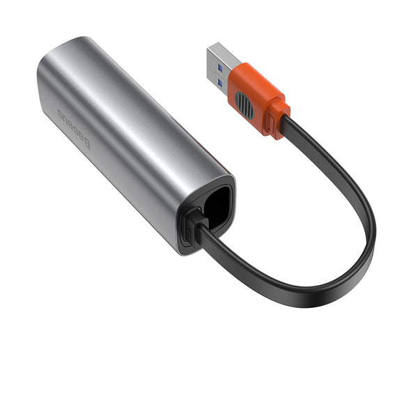 Baseus Steel Cannon Series LAN AdapterUSB & Type-C to RJ45 - Baseus Steel Cannon Series LAN AdapterUSB & Type-C to RJ45 - Default Title Ennap.com