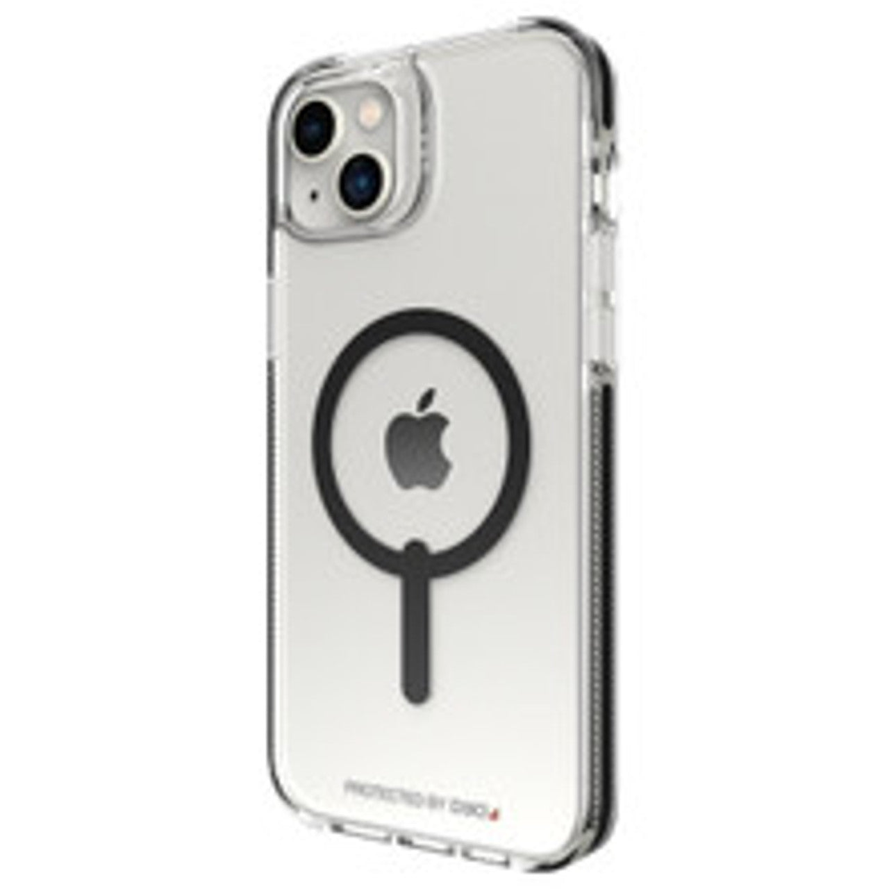 Gear4 Santa Cruz Snap Clear Case Back Cover for iPhone 14 Plus - MagSafe Compatible - Gear4 Santa Cruz Snap Clear Case Back Cover for iPhone 14 Plus - MagSafe Compatible - Black Ennap.com