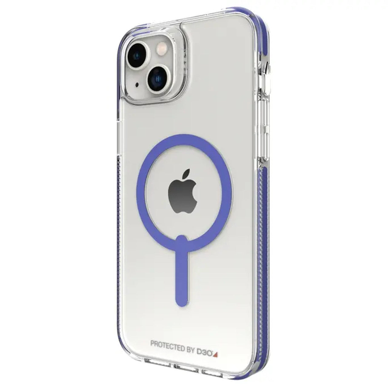 Gear4 Santa Cruz Snap Clear Case Back Cover for iPhone 14 Plus - MagSafe Compatible - Gear4 Santa Cruz Snap Clear Case Back Cover for iPhone 14 Plus - MagSafe Compatible - Periwinkle Ennap.com