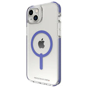 Gear4 Santa Cruz Snap Clear Case Back Cover for iPhone 14 Plus - MagSafe Compatible - Gear4 Santa Cruz Snap Clear Case Back Cover for iPhone 14 Plus - MagSafe Compatible - Periwinkle Ennap.com
