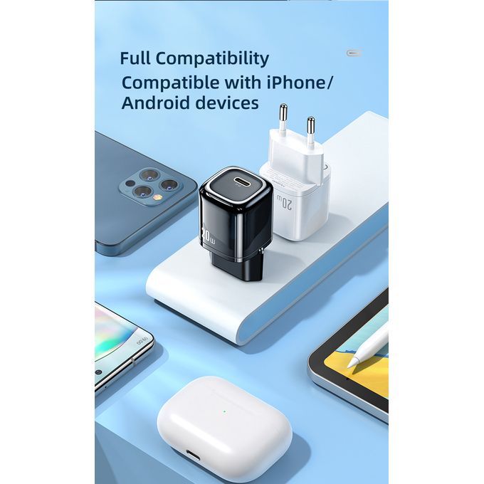 Mcdodo 20W Mini PD USB Type-C Fast Charge Adapter - Mcdodo 20W Mini PD USB Type-C Fast Charge Adapter - Default Title Ennap.com