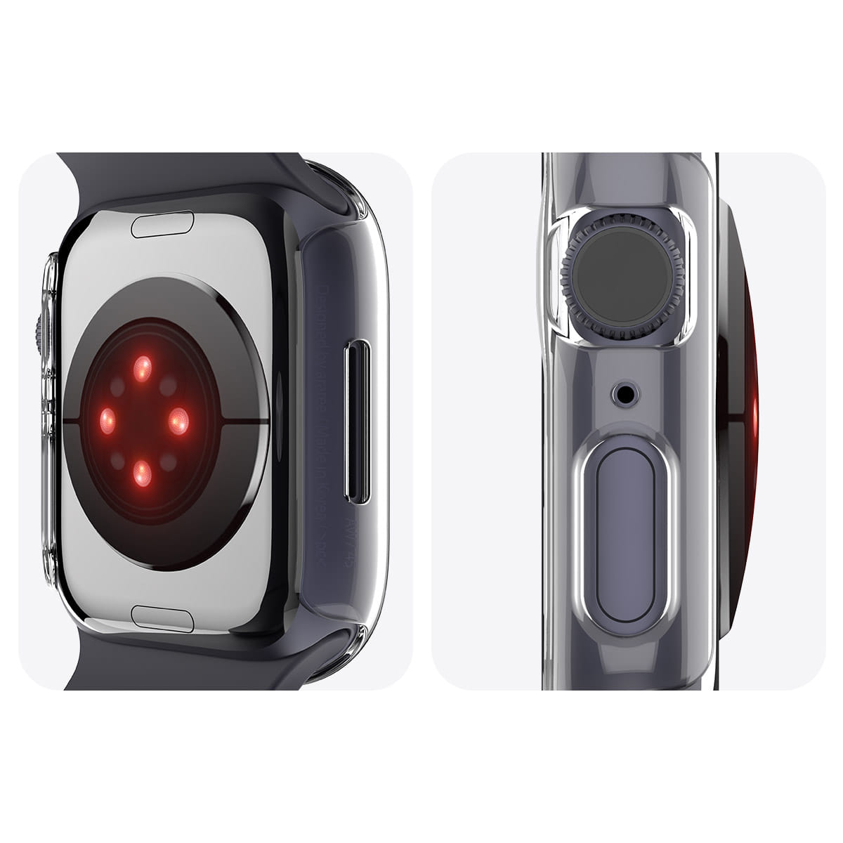 araree NUKIN Clear Cover for Apple Watch Series 7/8 - araree NUKIN Clear Cover for Apple Watch Series 7/8 - 45mm Ennap.com