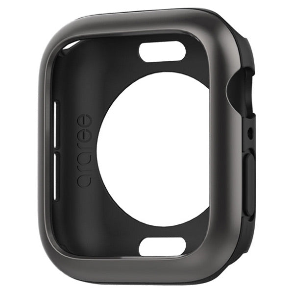 araree AMY 44mm Cover for Apple Watch (6, SE, 5, 4) - araree AMY 44mm Cover for Apple Watch (6, SE, 5, 4) - Gun Metal Ennap.com