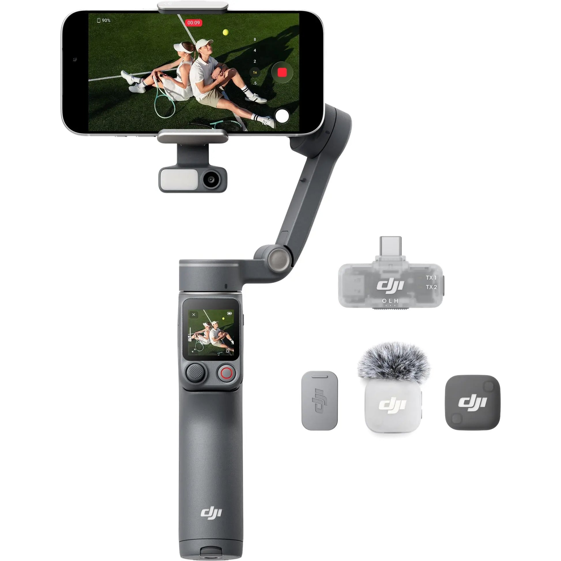 DJI Osmo Mobile 8P Creator Combo 3-Axis Gimbal Smartphone Stabilizer 