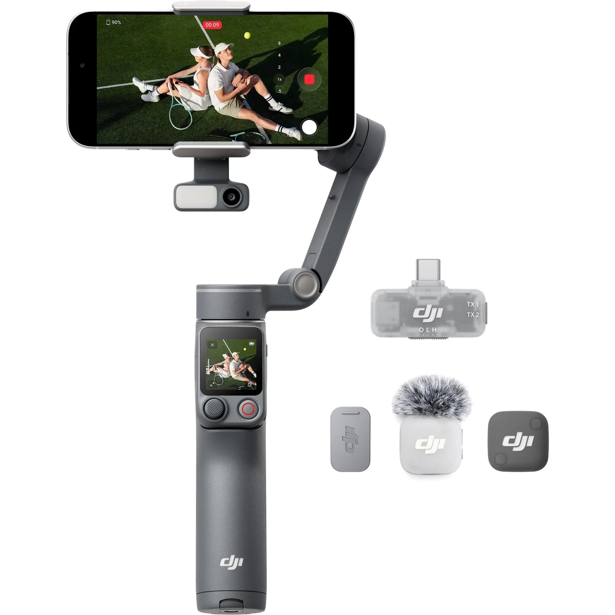 DJI Osmo Mobile 8P Creator Combo 3-Axis Gimbal Smartphone Stabilizer 