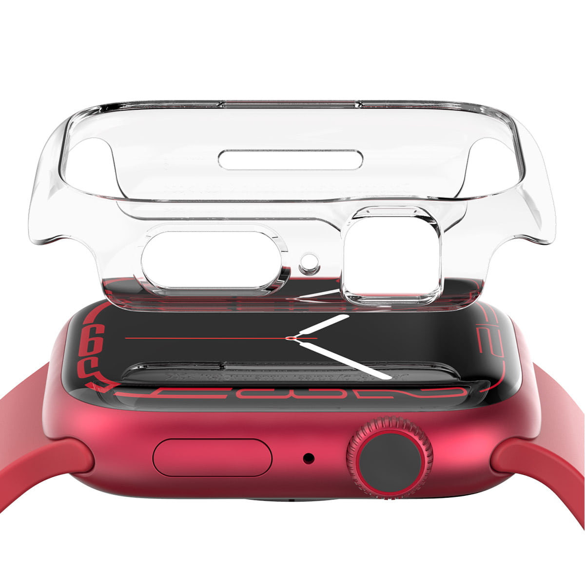 araree NUKIN Clear Cover for Apple Watch Series 7/8 - araree NUKIN Clear Cover for Apple Watch Series 7/8 - 45mm Ennap.com