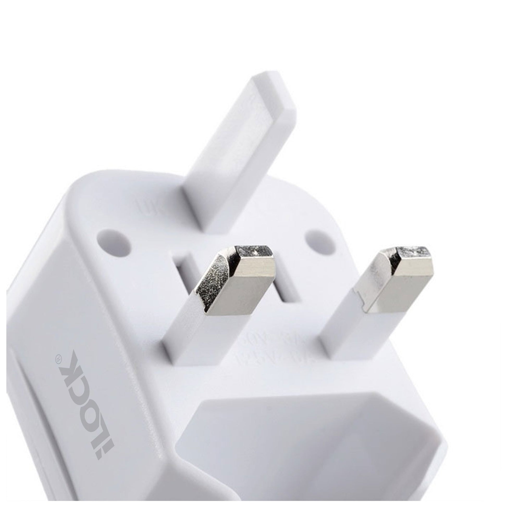 iLock Universal Travel Adapter | US to UK/EU/AUS | Compact & Portable 