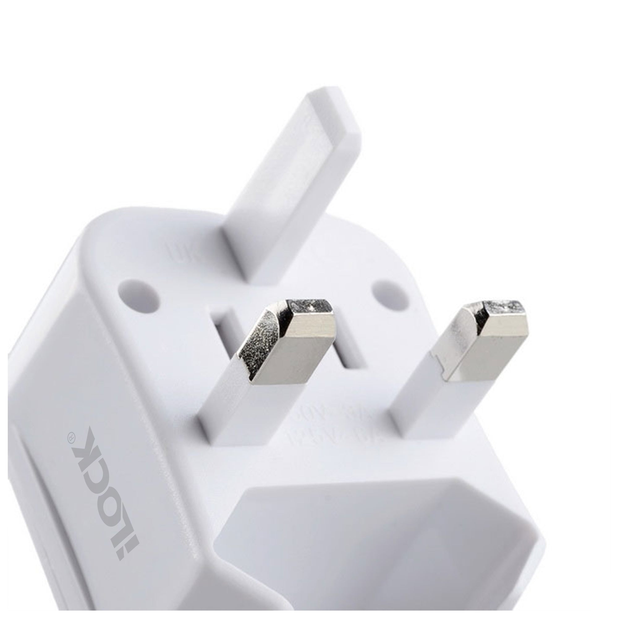 iLock Universal Travel Adapter | US to UK/EU/AUS | Compact & Portable 