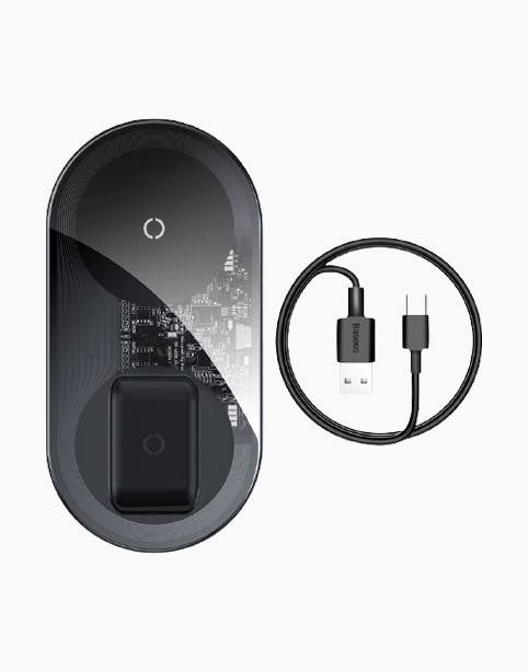 Baseus Simple Wireless Charger 2in1 Pro Edition For Phones+AirPods