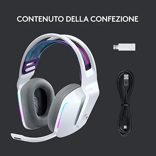 Logitech G733 Lightspeed Wireless RGB Gaming Headset 