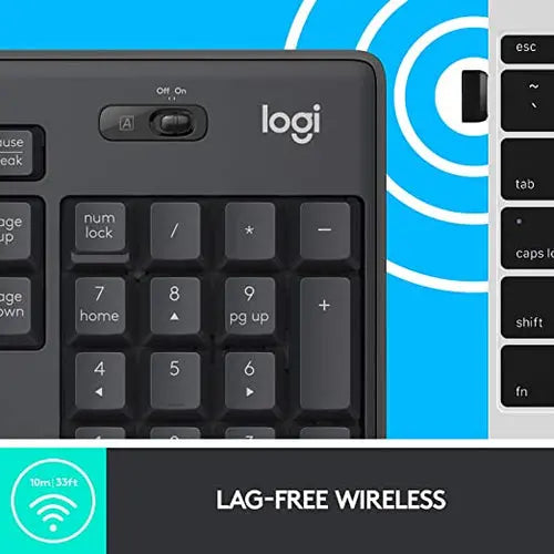 Logitech MK295 Silent Wireless Mouse and Keyboard Combo 