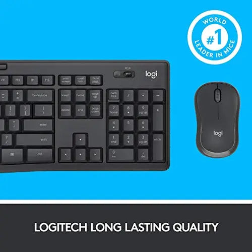 Logitech MK295 Silent Wireless Mouse and Keyboard Combo 