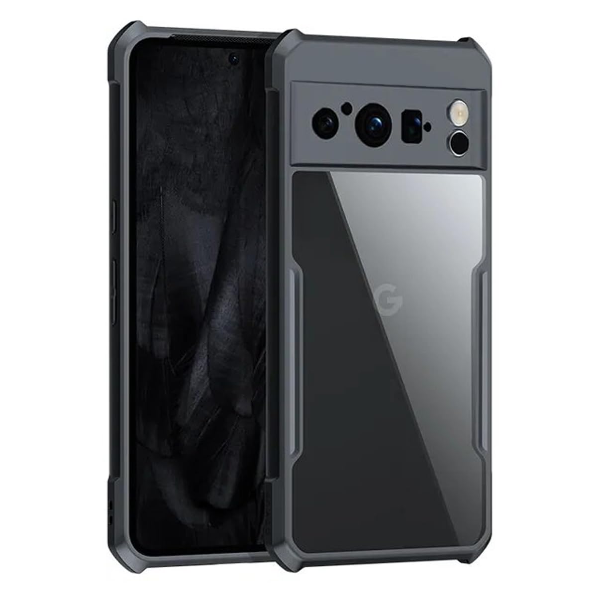 XUNDD Riggear Shockproof Clear Case for Google Pixel 8 Pro----Ennap.com