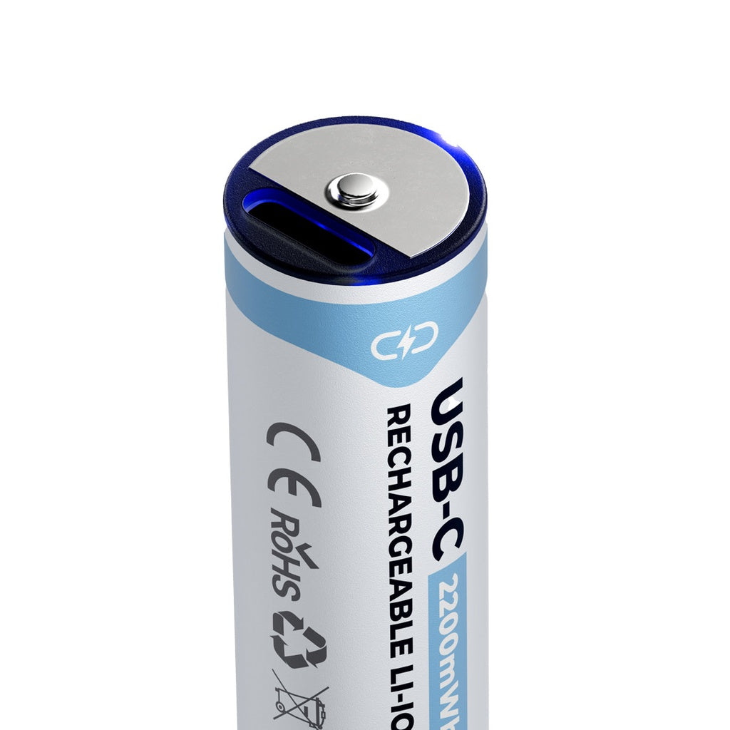 Powerology 1.5V Type-c Rechargeable Lithium-ion Battery