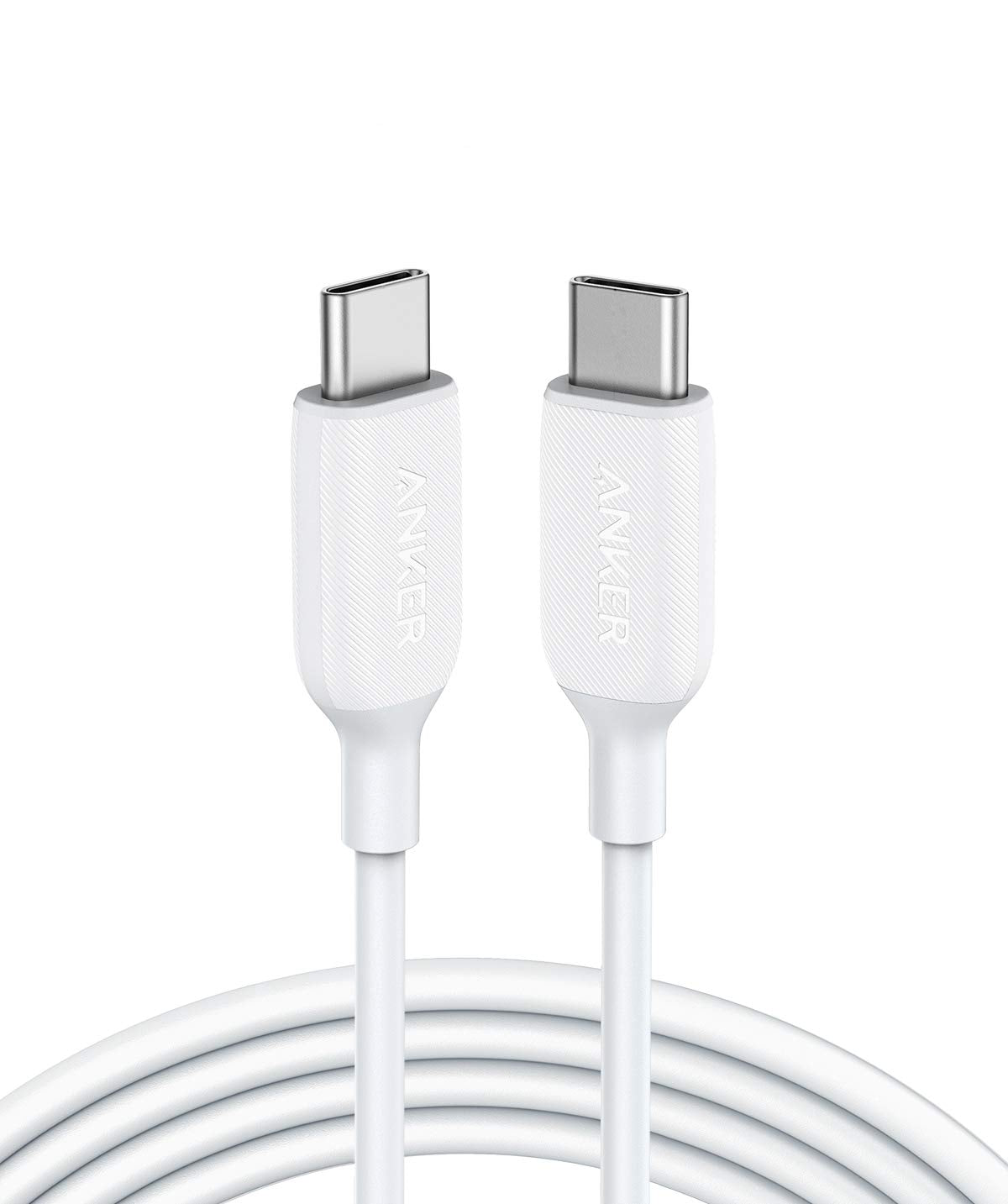 Anker PowerLine III USB-C to USB-C 100W Cable - Anker PowerLine III USB-C to USB-C 100W Cable - White / 1.8m Ennap.com