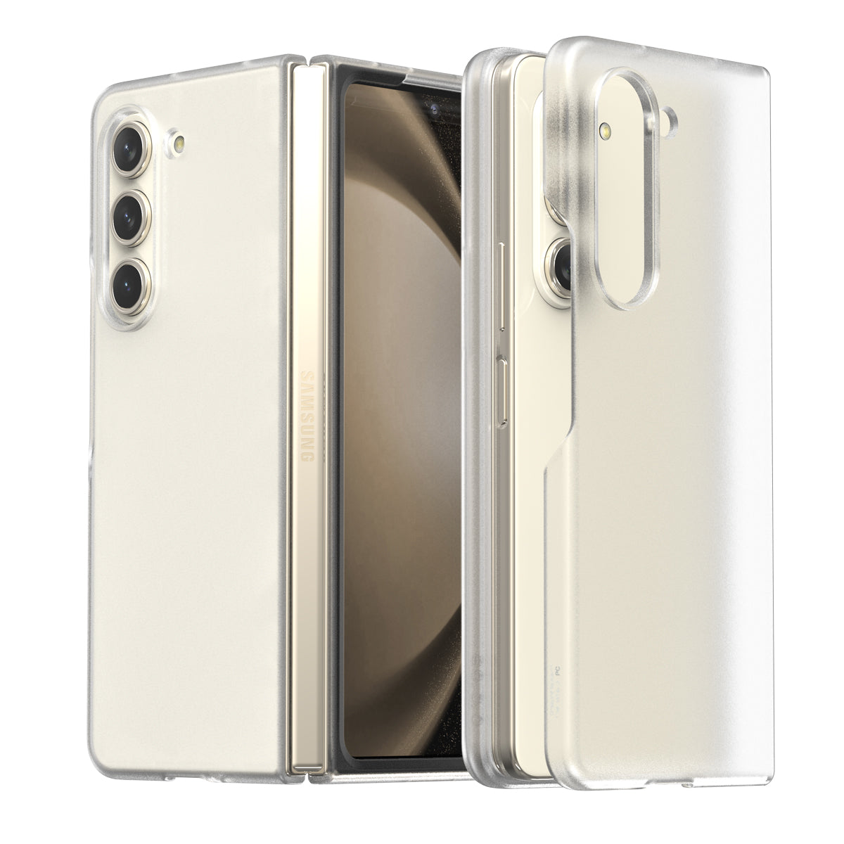 araree Nukin Samsung Galaxy Z Fold 5 Case - araree Nukin Samsung Galaxy Z Fold 5 Case - Clear Matt Ennap.com