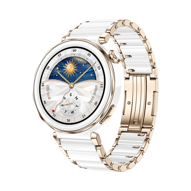 HUAWEI WATCH GT 5 Pro, 42mm-Color: White---Ennap.com