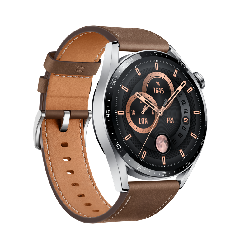 Huawei Watch GT 3-Size: 42mm-Color: Active Black--Ennap.com