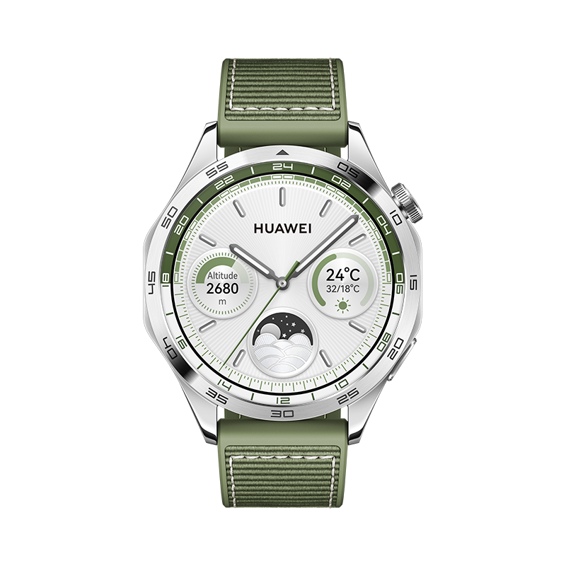 HUAWEI WATCH GT 4 - HUAWEI WATCH GT 4 - 46mm / Black Fluoroelastomer Ennap.com