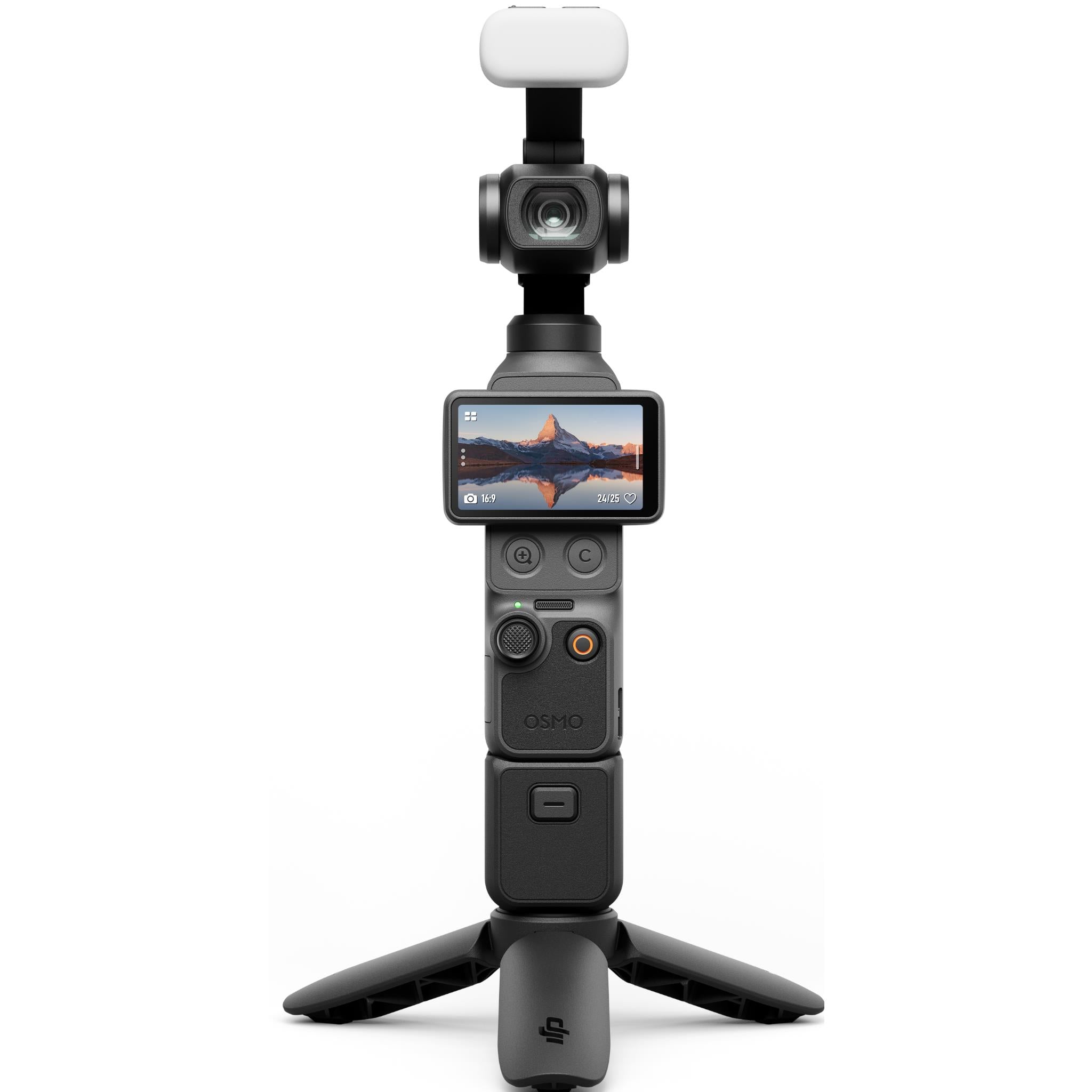 DJI Osmo Pocket 4 Creator Combo 3-Axis Stabilized 4K Handheld Camera with Rotatable Touchscreen 