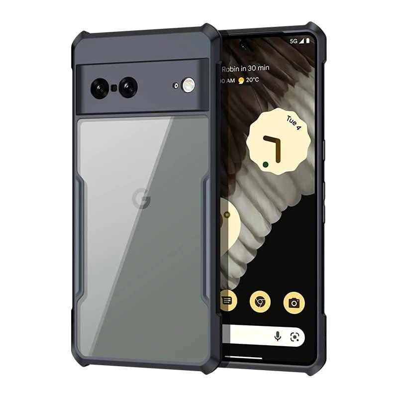 XUNDD Riggear Shockproof Clear Case for Google Pixel 7 Pro----Ennap.com
