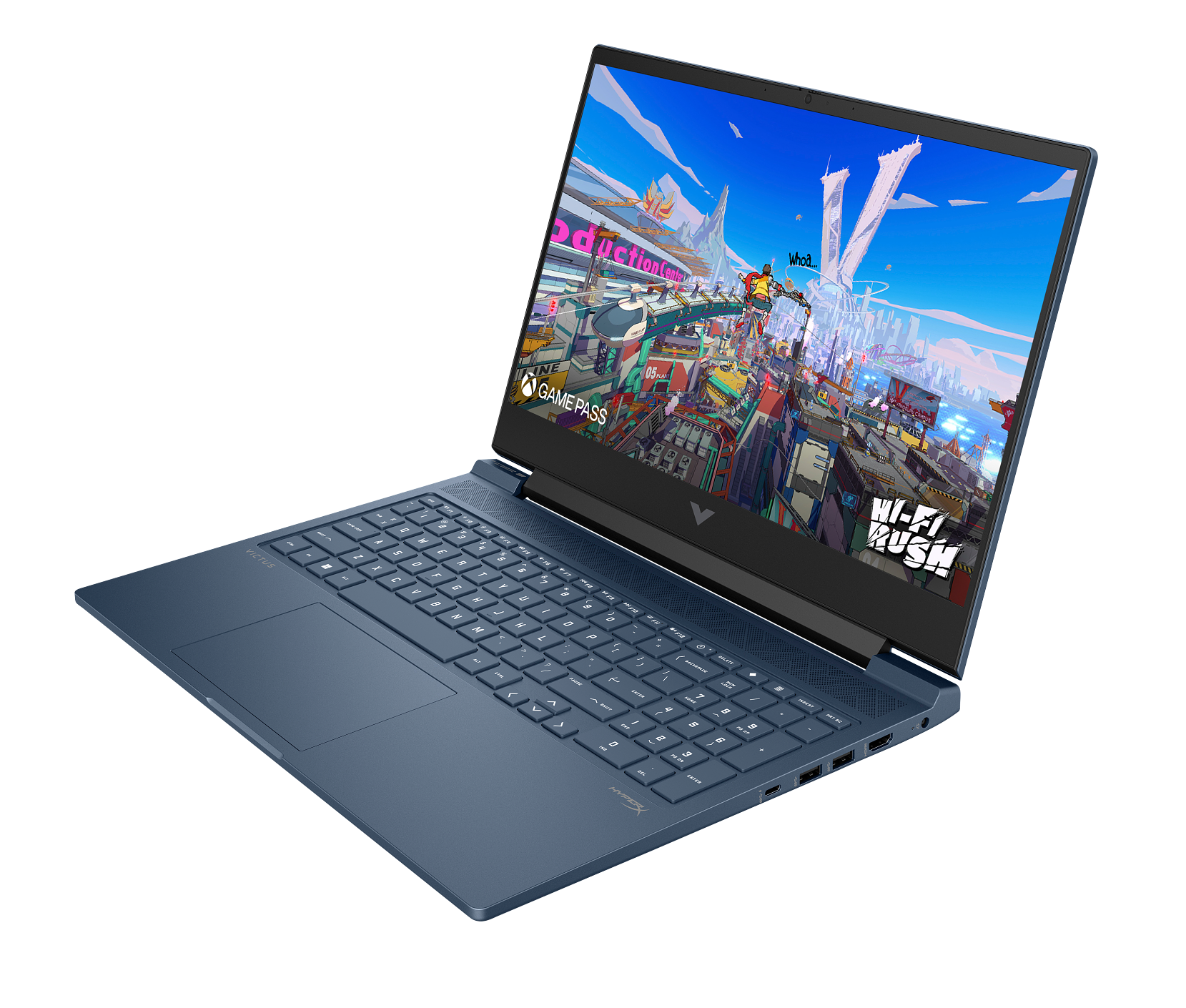 HP Victus 16-r1062ne Gaming Laptop - Intel Core i5-14450HX, 16GB DDR5, 1TB SSD, NVIDIA RTX 3050 6GB, 16.1-inch FHD 144Hz, DOS