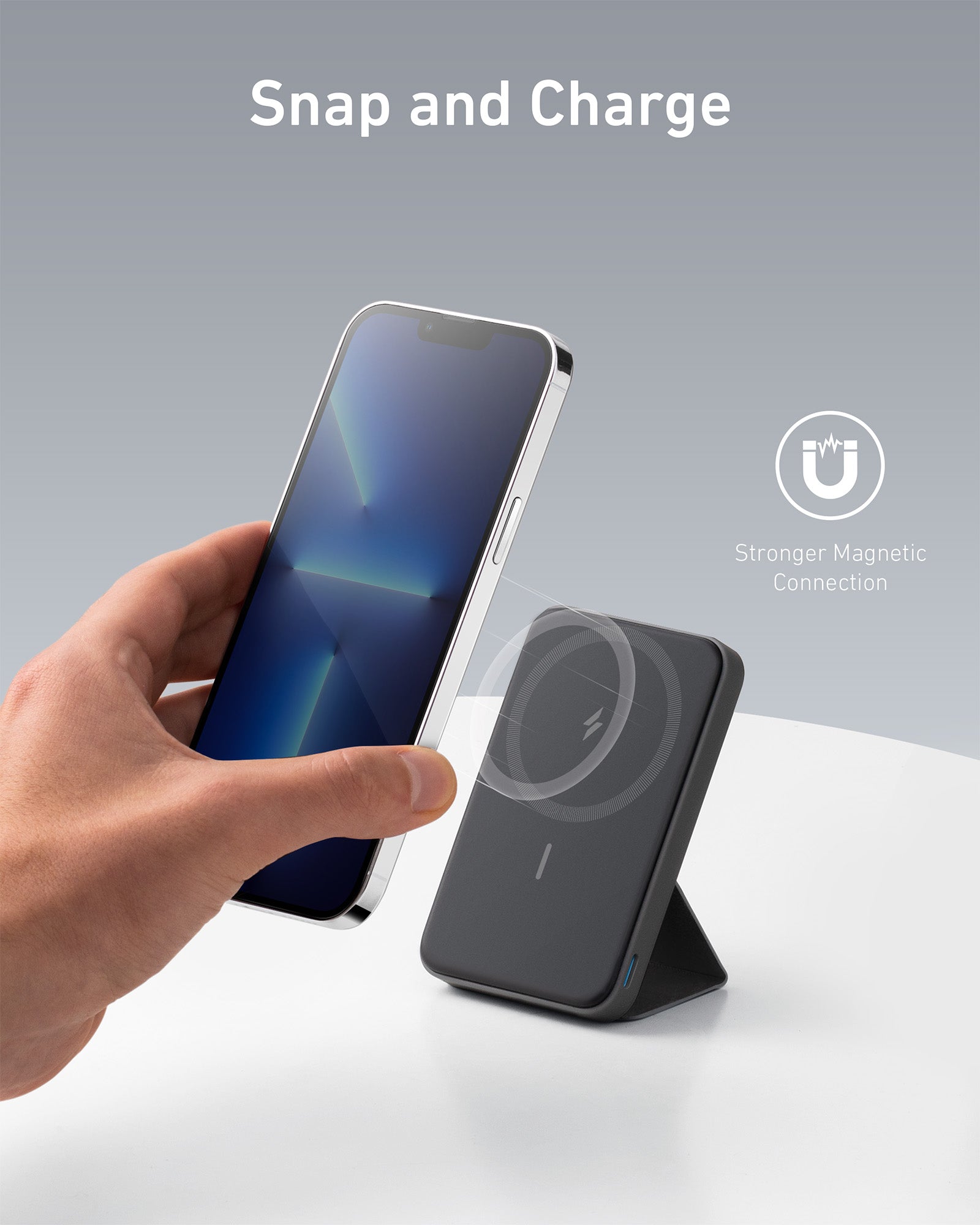 Anker 622 Magnetic Battery (MagGo)-Color: Lilac Purple---Ennap.com