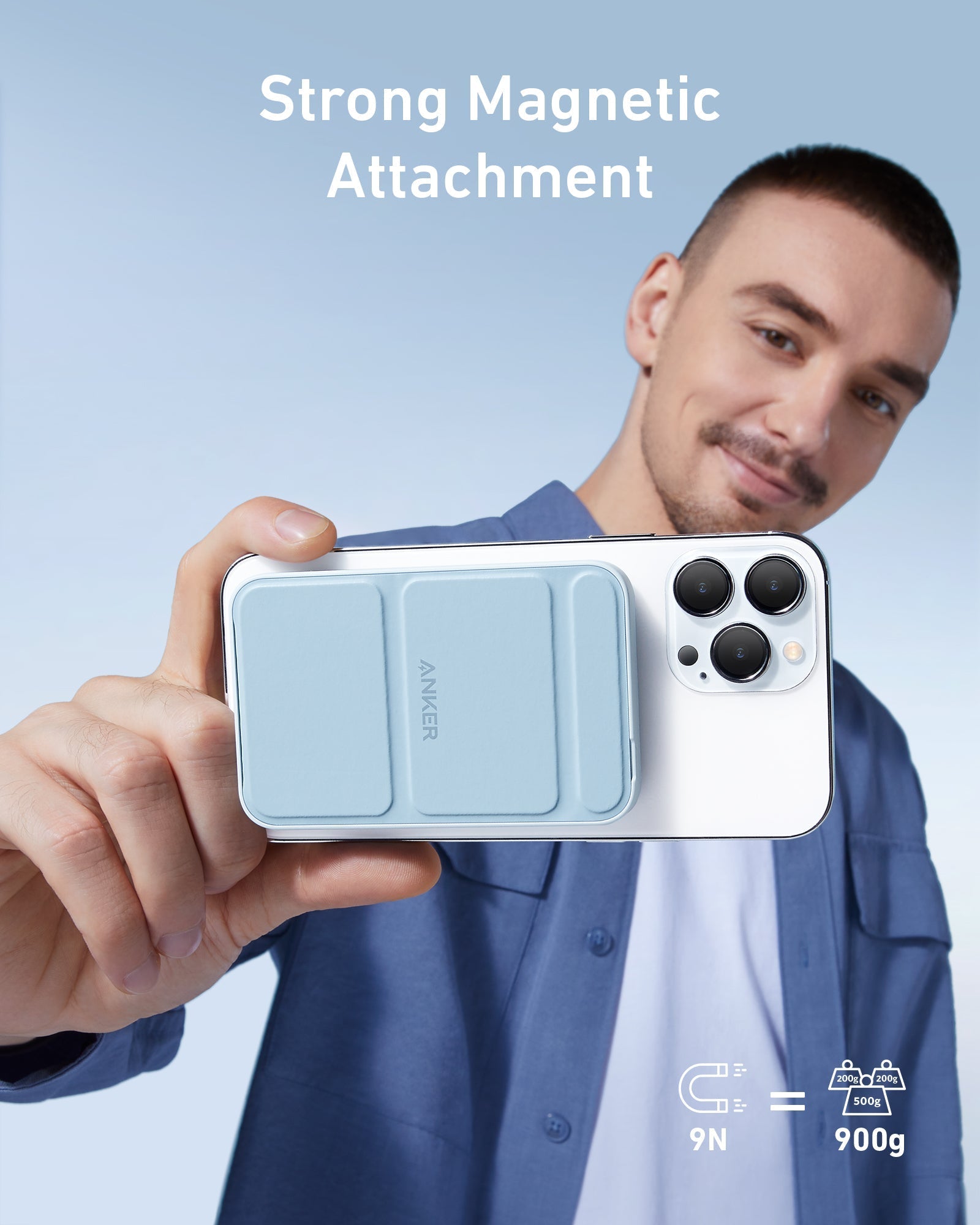 Anker 622 Magnetic Battery (MagGo)-Color: Lilac Purple---Ennap.com