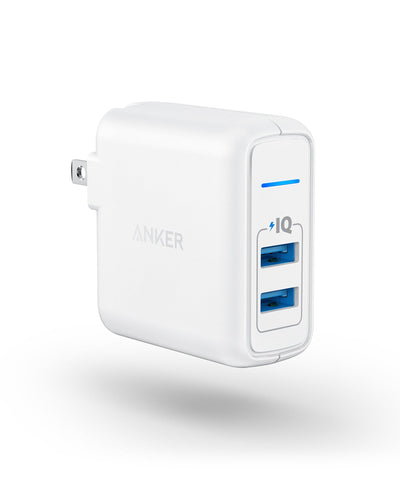 ANKER PowerPort Elite 2 Wall Charger with PowerIQ 24W