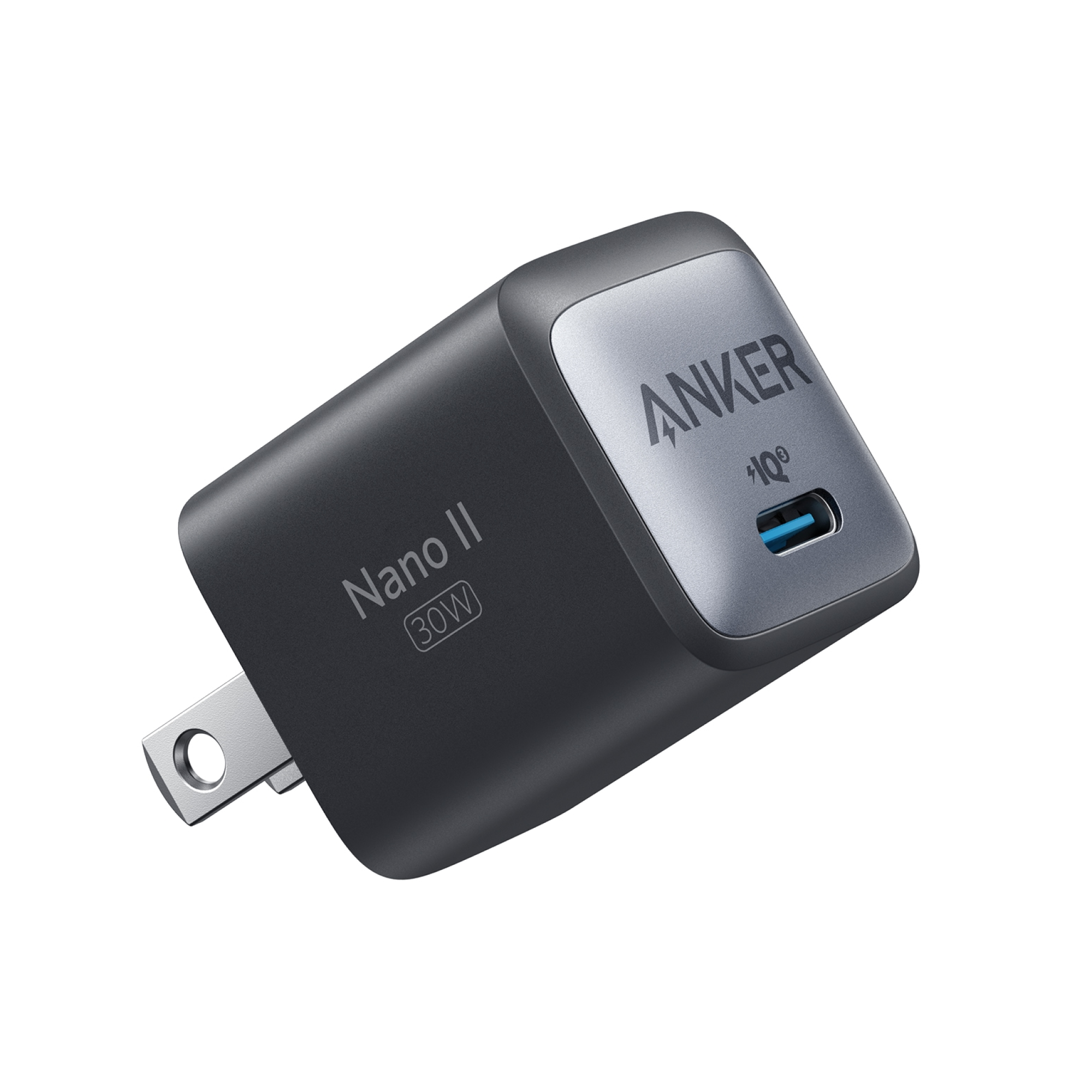 Anker 711 Charger (Nano II 30W)-Color: Black---Ennap.com