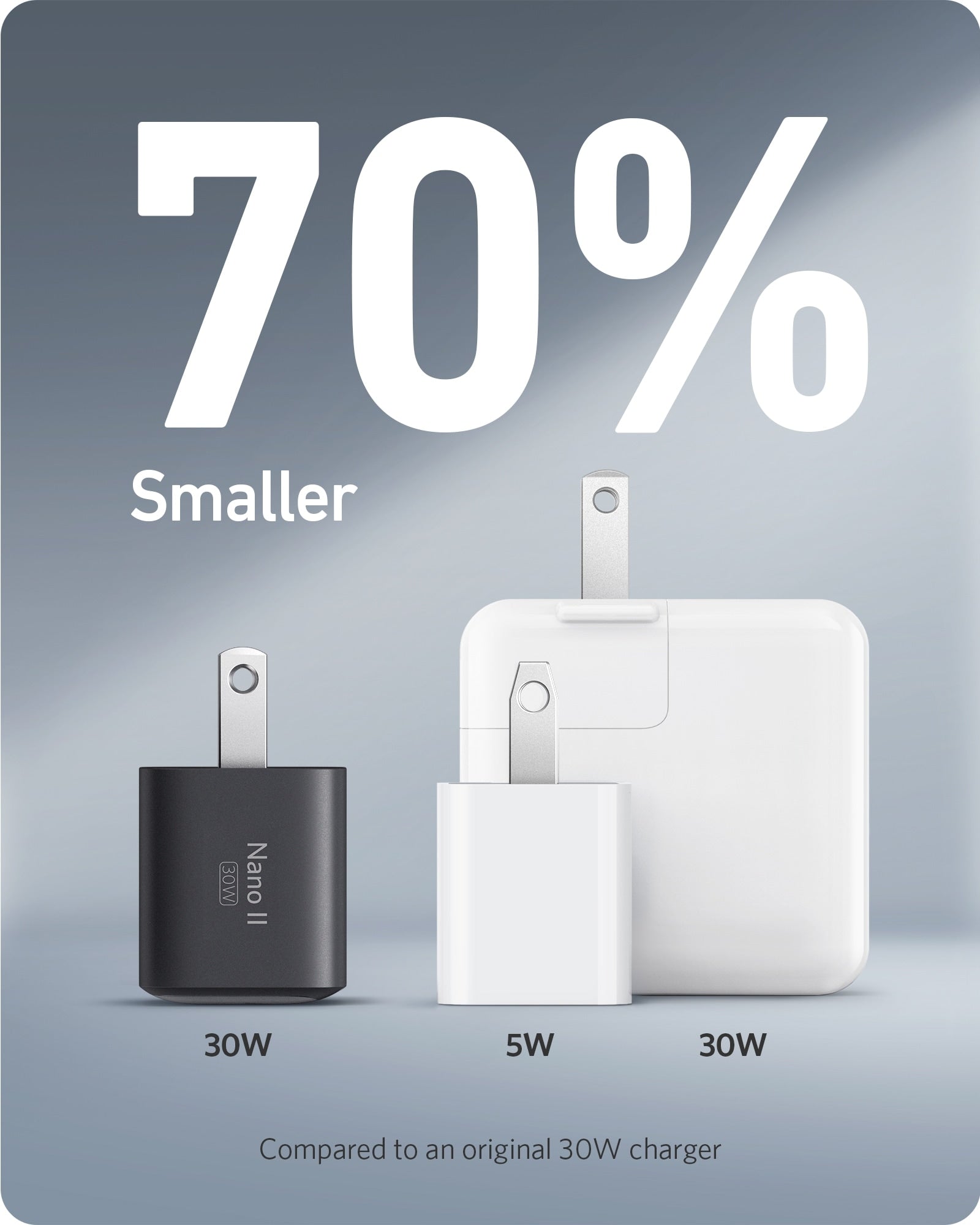 Anker 711 Charger (Nano II 30W)-Color: Black---Ennap.com