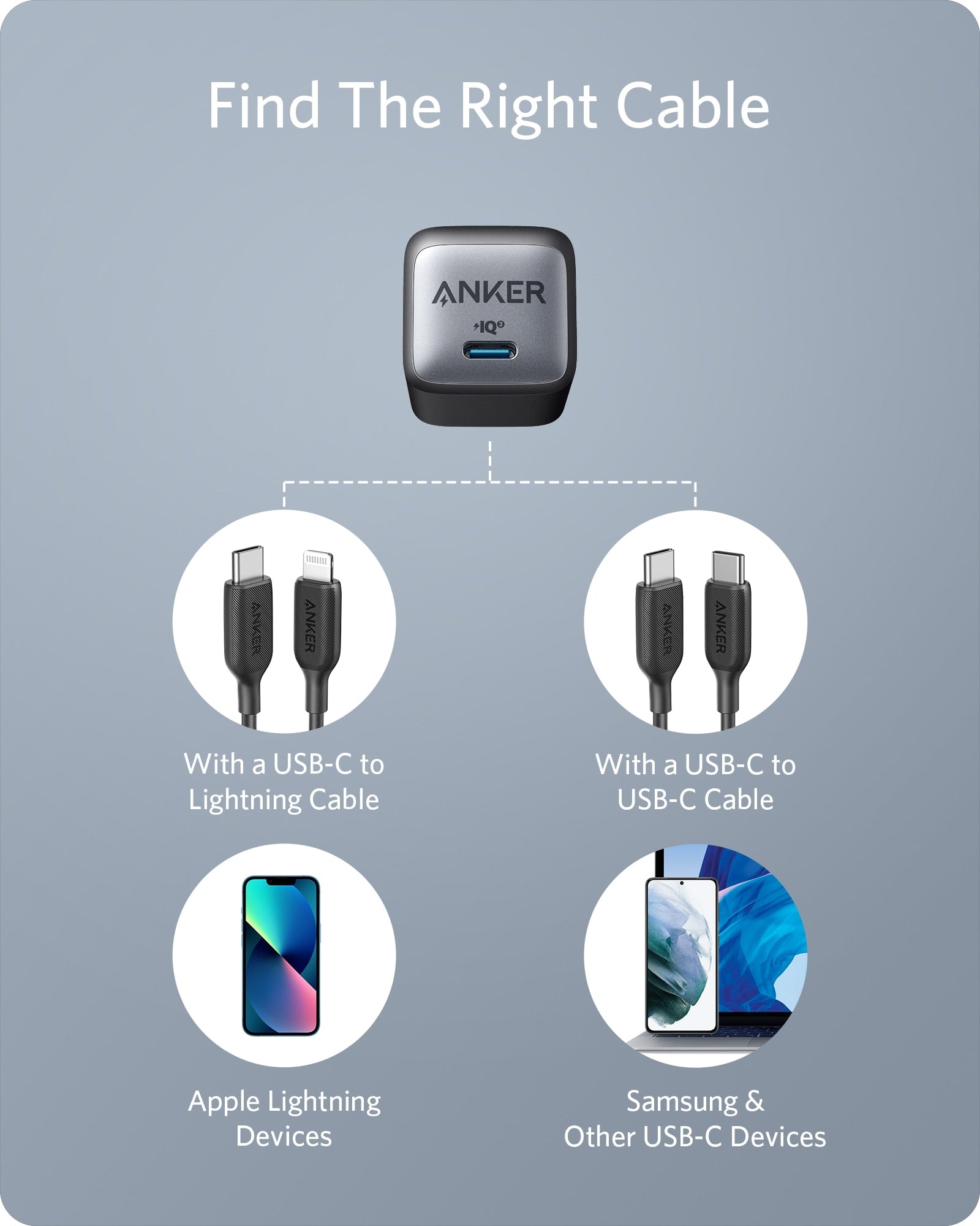 Anker 711 Charger (Nano II 30W)-Color: Black---Ennap.com