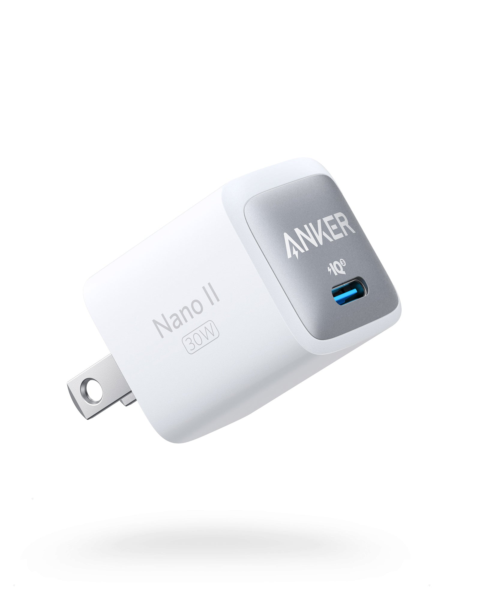 Anker 711 Charger (Nano II 30W)-Color: White---Ennap.com